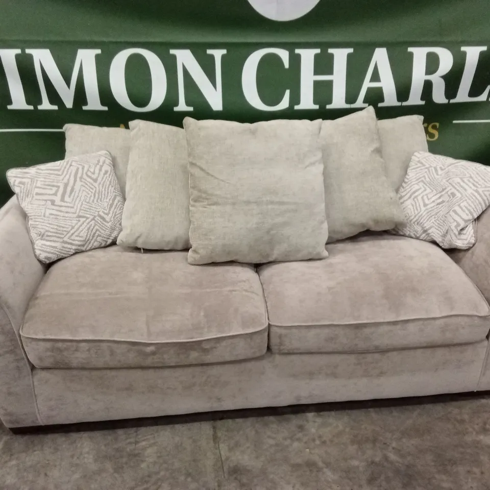 DESIGNER 3 SEATER SCATTER-BACK SOFA