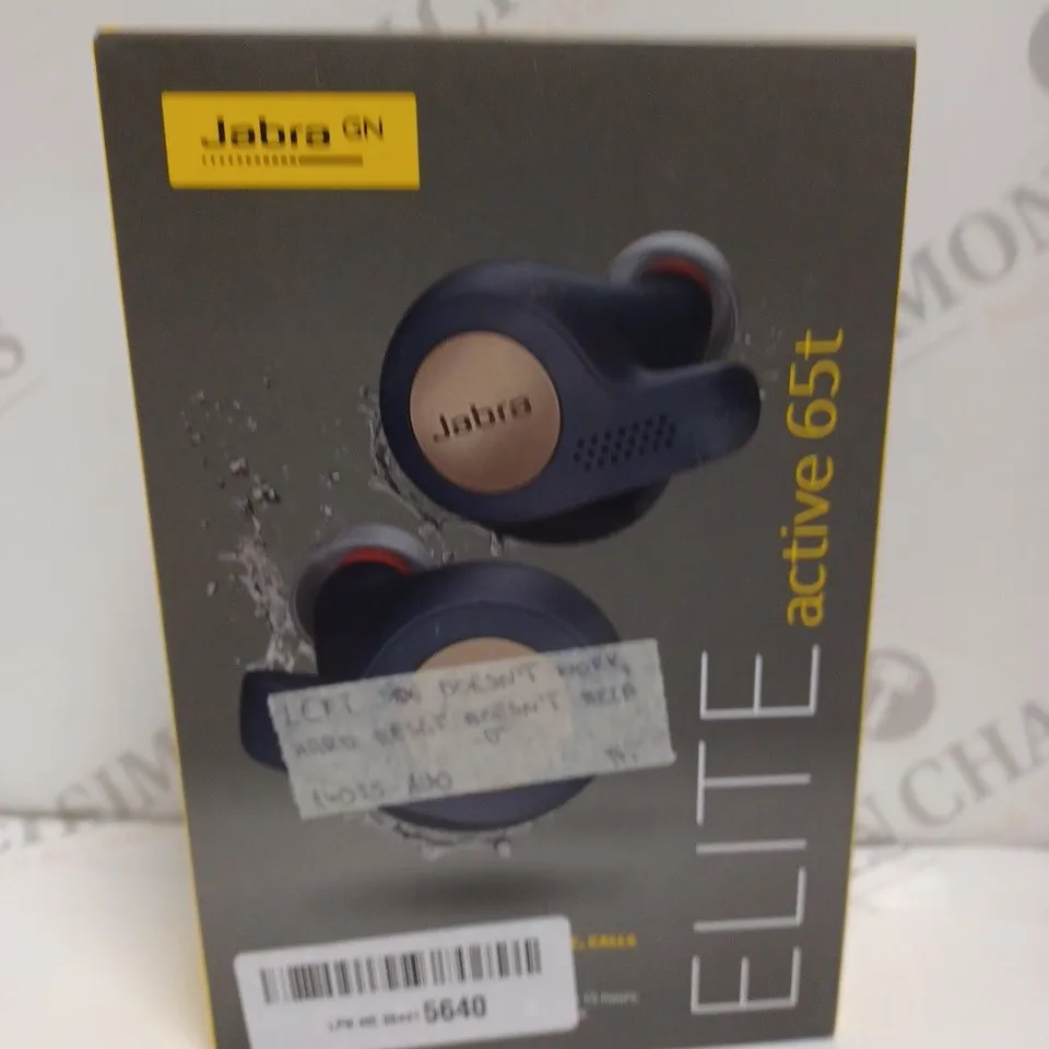 BOXED JABRA ELITE ACTIVE 65T EARBUDS