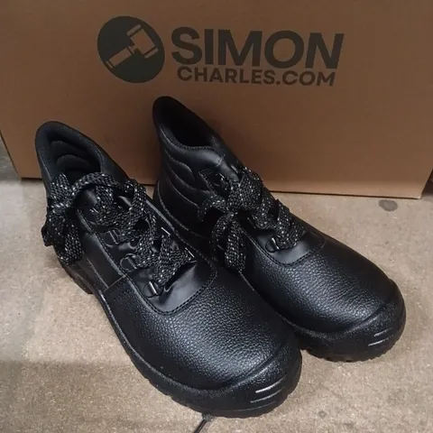 RIEKER BLACK LEATHER ANKLE BOOTS – UK MENSWEAR EU37