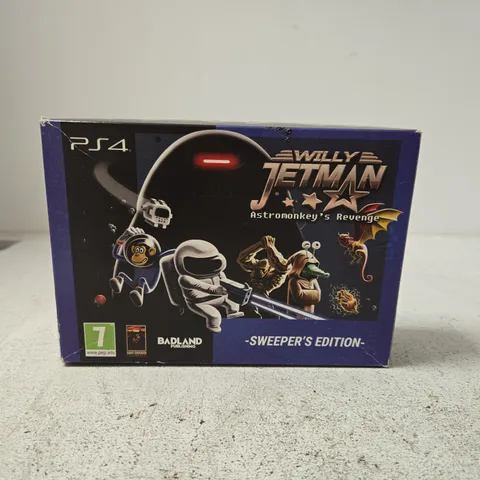 PS4 GAME WILLY JETMAN: ASTROMONKEY'S REVENGE – SWEEPER'S EDITION