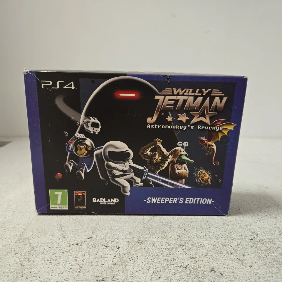 PS4 GAME WILLY JETMAN: ASTROMONKEY'S REVENGE – SWEEPER'S EDITION