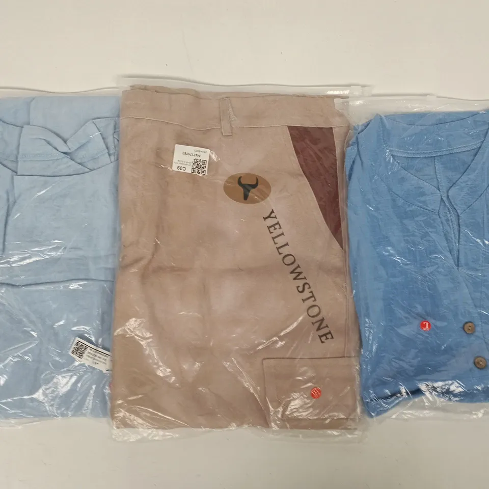 APPROXIMATELY 20 ASSORTED CLOTHING AND FASHION PRODUCTS IN VARIOUS STYLES AND SIZES - COLLECTION ONLY