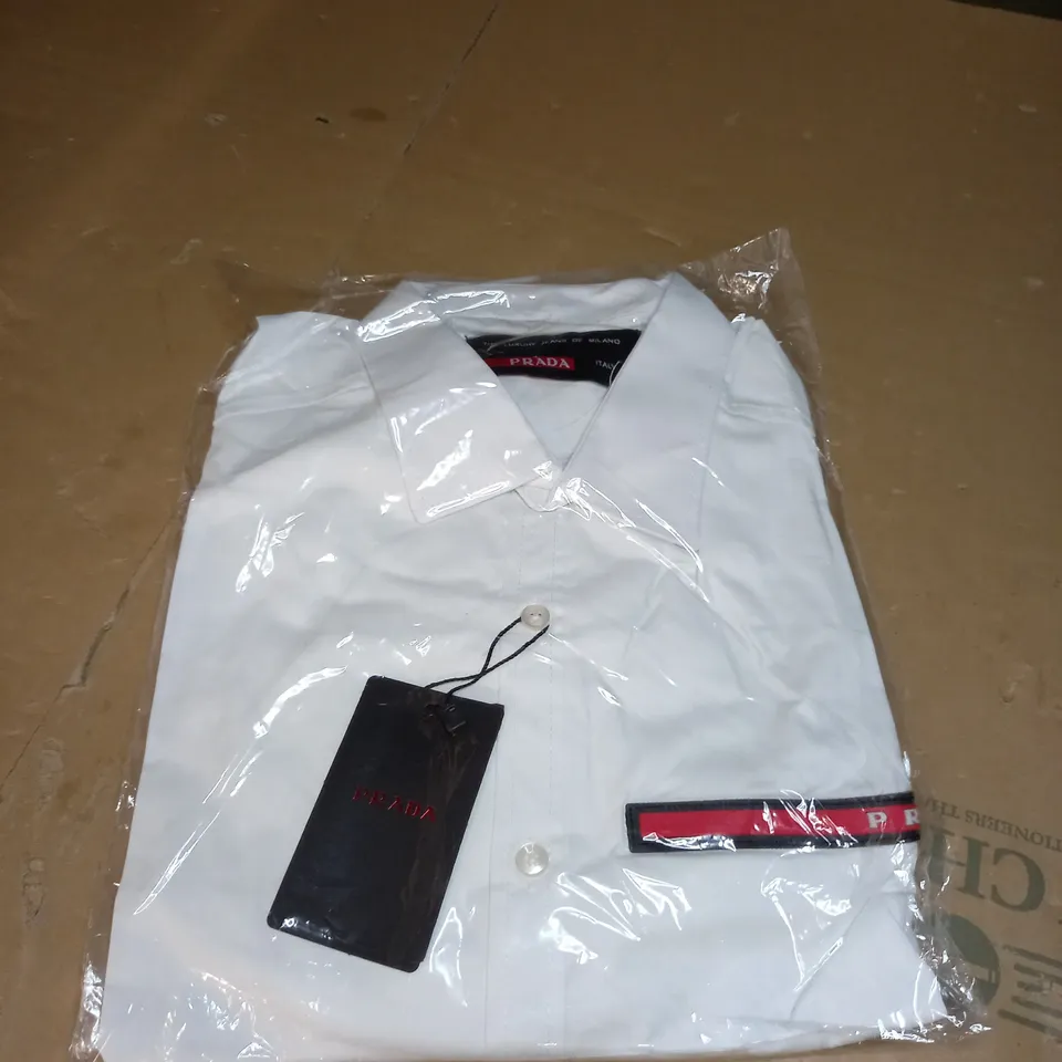 PRADA LONG SLEEVE SHIRT SIZE XL 