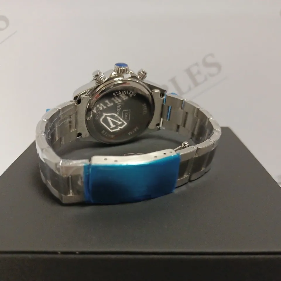 ZIHLMANN & CO STAINLESS STEEL STRAP WATCH