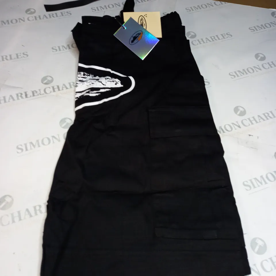 MENS BLACK  CORYEIZ CARGO TROUSERS SIZE M