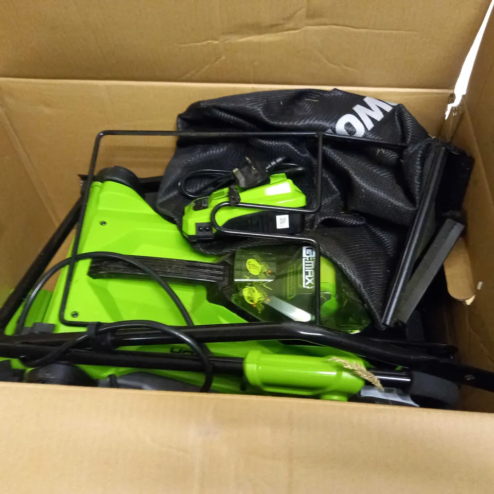 GREENWORKS GMAX CORDLESS LAWNMOWER 40V