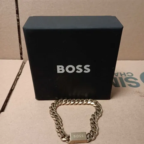 HUGO BOSS BRACELET – CUBAN LINK CHAIN (BOXED)