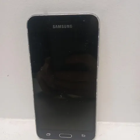 SAMSUNG SMARTPHONE – BLACK, ANDROID, WITH PHYSICAL HOME BUTTON