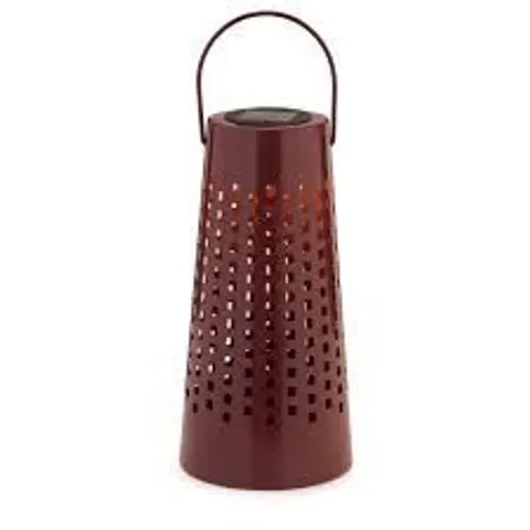 GARDEN STORIES STUDIO 70 METAL HANGING SOLAR LANTERN
