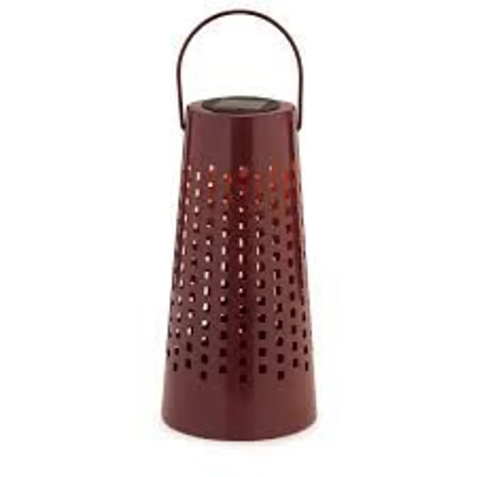 GARDEN STORIES STUDIO 70 METAL HANGING SOLAR LANTERN