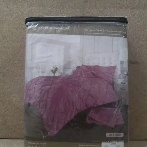 BRAND NEW GAVENO CAVAILIA SUPERKING DUVET SET - LIGHT PURPLE