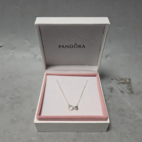 BOXED PANDORA INFINTY PENDANT NECKLACE 