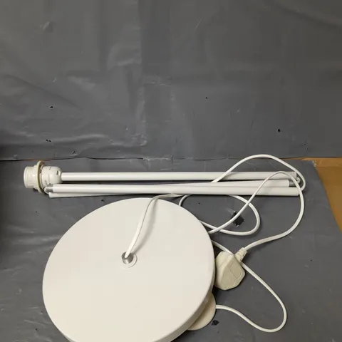 HOME TISA FLOOR LAMP BASE ONLY - WHITE