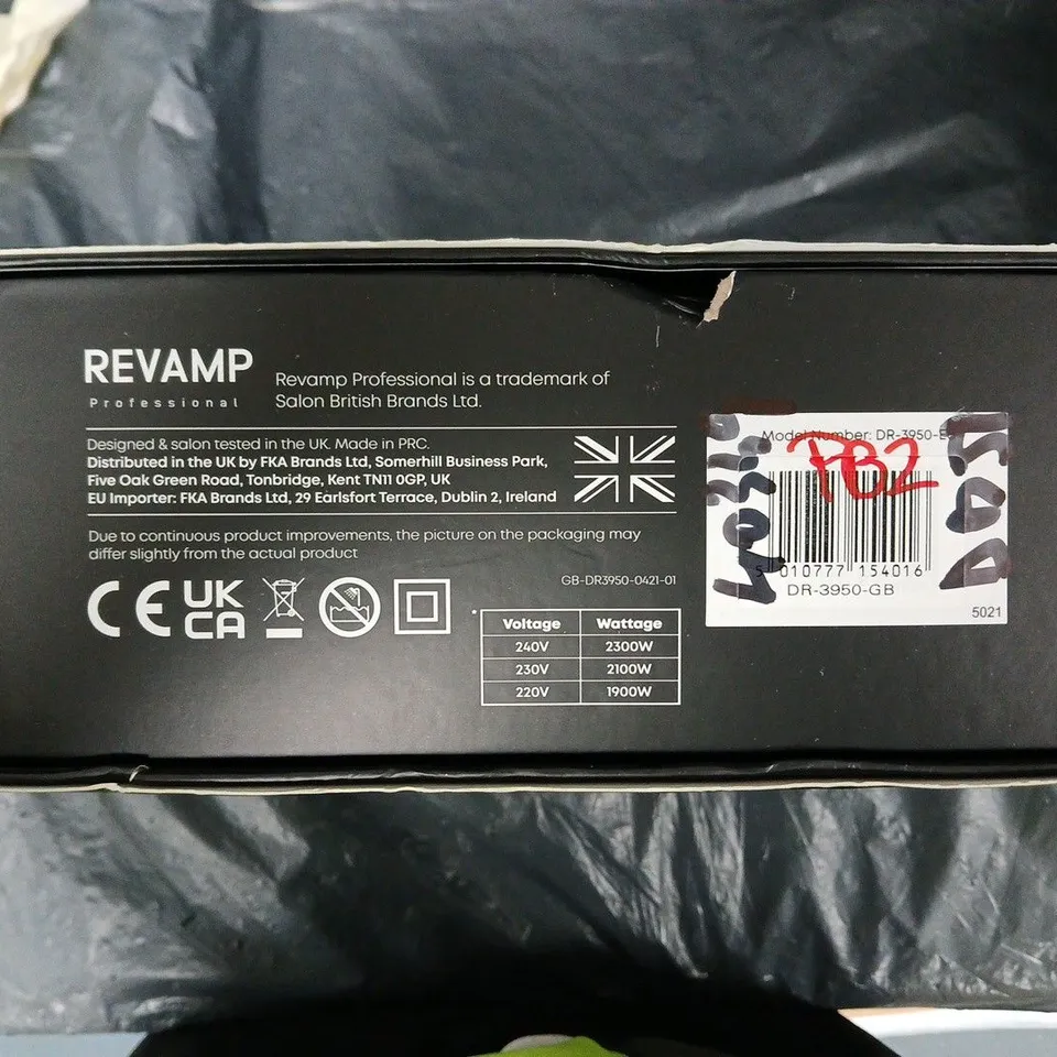 REVAMP PROGLOSS 3950 PROFESSIONAL HAIR DRYER – 2300W