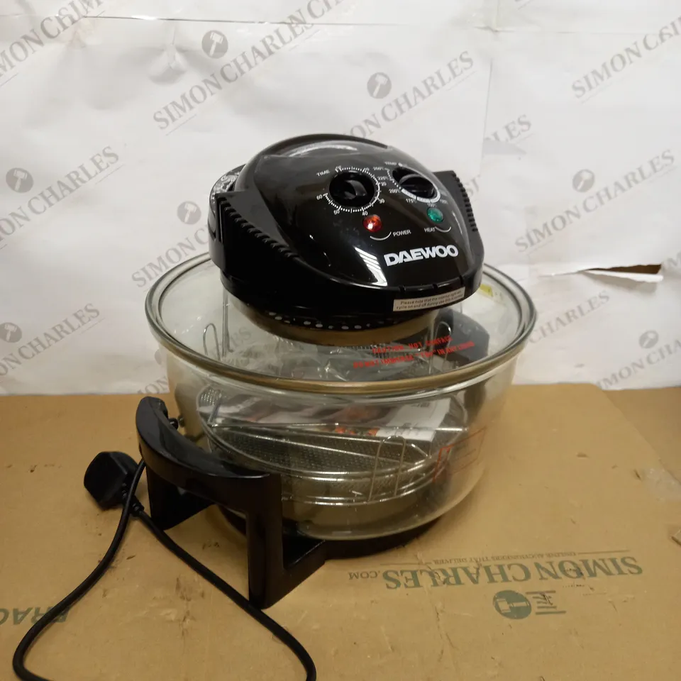 DAEWOO DELUXE 17L 1300W HALOGEN AIR FRYER 