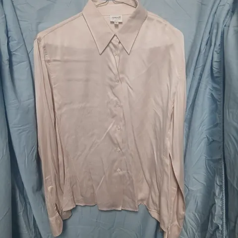 ARMANI COLLEZIONI PALE PINK DRESS SHIRT β BUTTON-DOWN, UK 16.5 (43 CM NECK)