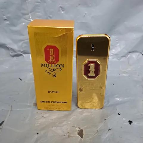 BOXED AND SEALED PACO RABANNE 1 MILLION ROYAL PARFUM 100ML