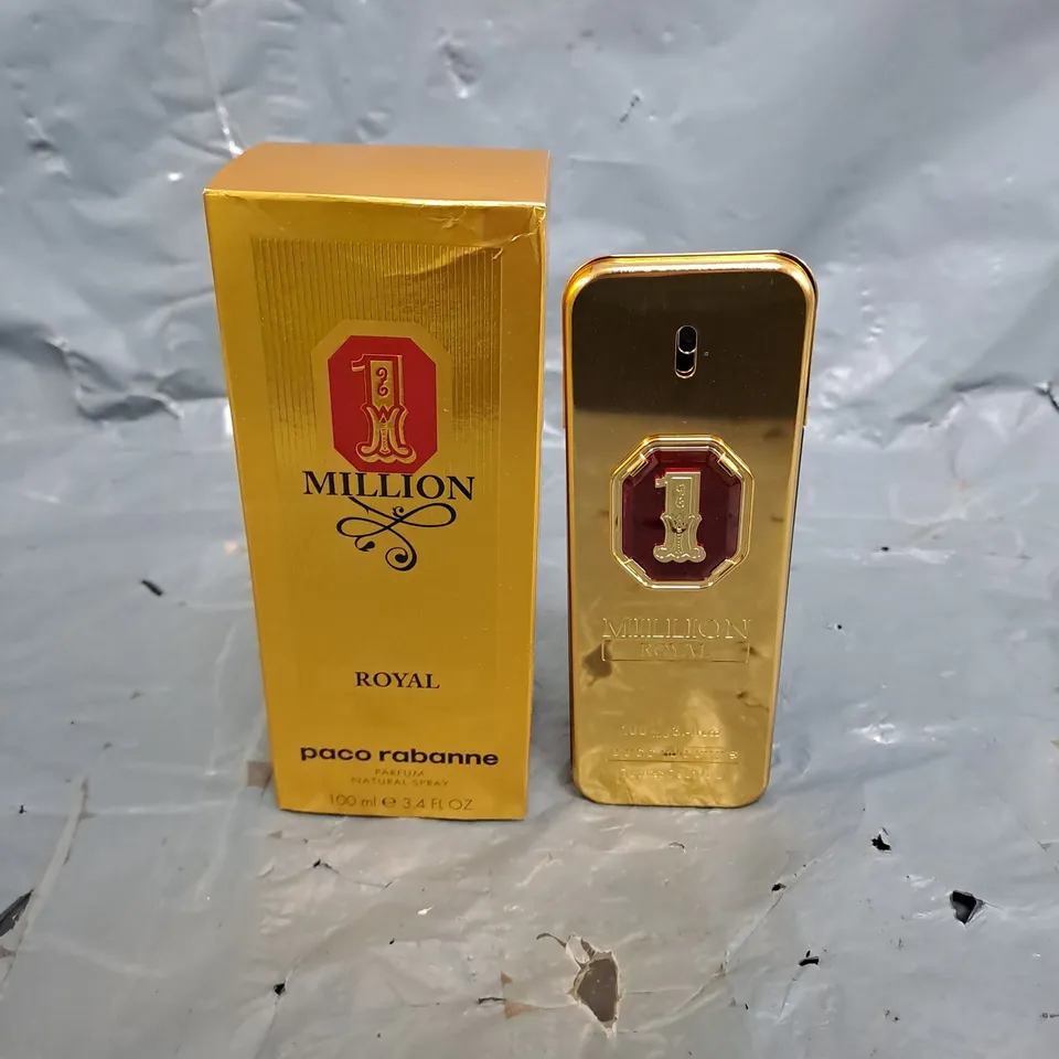 BOXED AND SEALED PACO RABANNE 1 MILLION ROYAL PARFUM 100ML