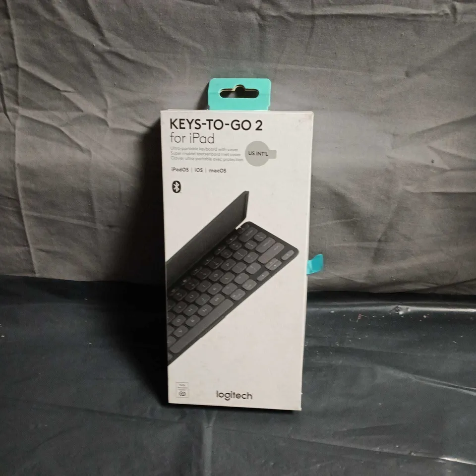 LOGITECH KEYS-TO-GO 2 FOR IPAD – BOXED - US KEYBOARD