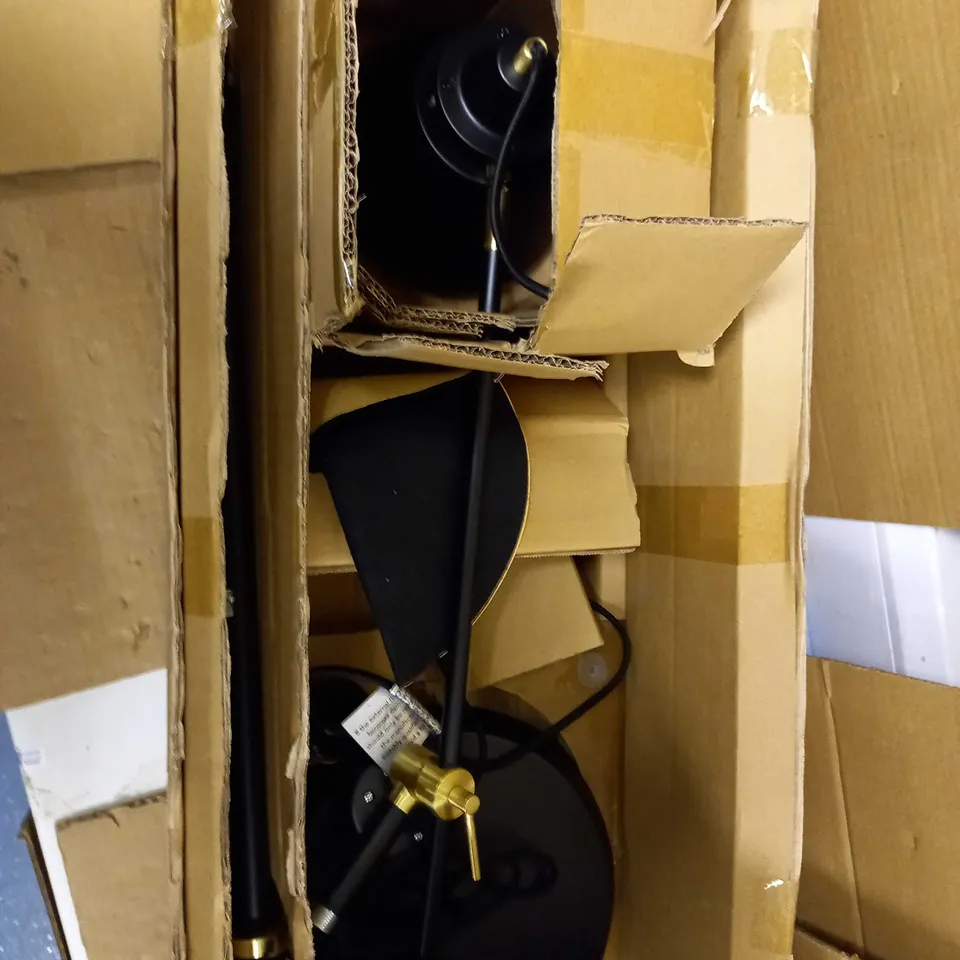JOHN LEWIS BUREAU FLOOR LAMP - BLACK 