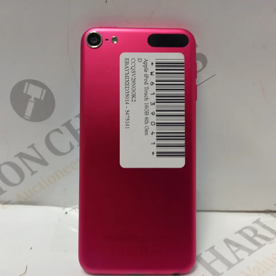 APPLE IPOD TOUCH 16GB 6TH GEN - PINK