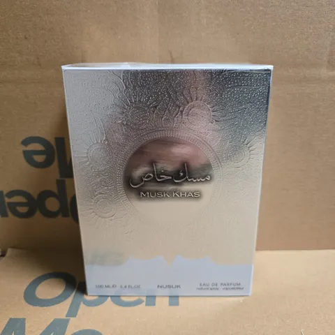 6 BOXED AND SEALED NUSUK MUSK KHAS EAU DE PARFUMS (100ML) - COLLECTION ONLY