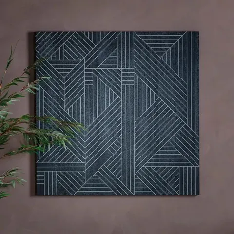 BOXED ELVINA WALL ART // SIZE: L 100cm X W 100cm X D 3cm
