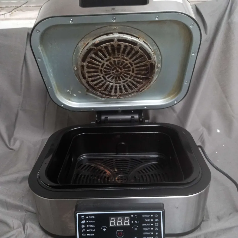 UNBOXED OUTLET COOK'S ESSENTIALS GRILL & AIRFRYER 5.5L