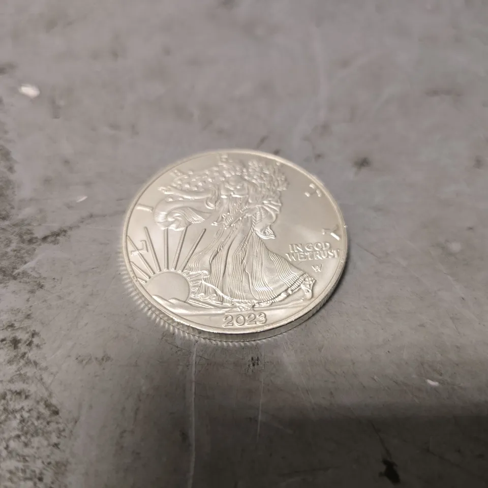 2024 AMERICAN SILVER EAGLE COIN 10. FINE SILVER 