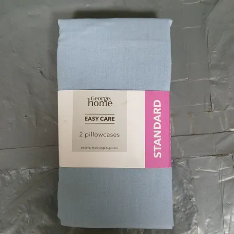 APPROXIMATELY 20 HOME COTTON RICH STANDARD PILLOW CASES - 2 CASES PER PACK