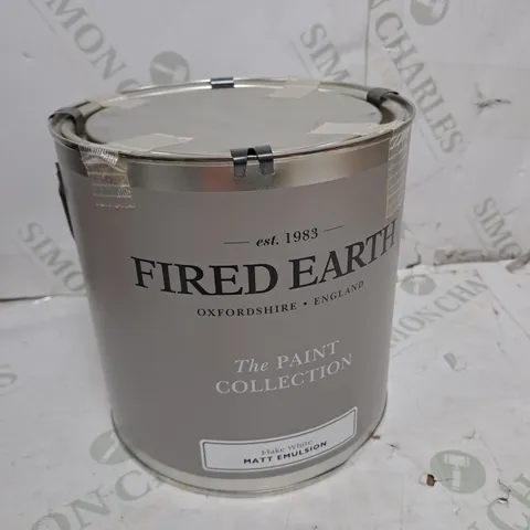 BOXED FIRED EARTH FLAKE WHITE PAINT - COLLECTION ONLY