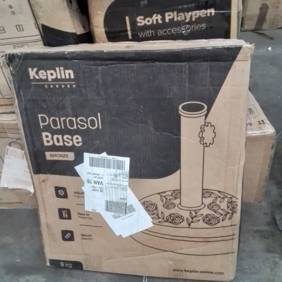 BOXED KEPLIN GARDEN PARASOL BASE