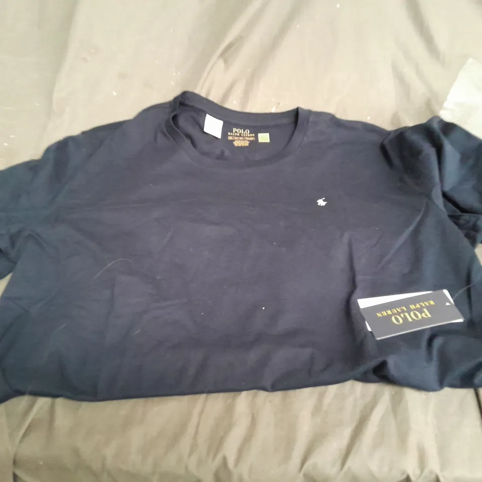 POLO RAULPH LAUREN SINGLE LOGO T NAVY 2XL