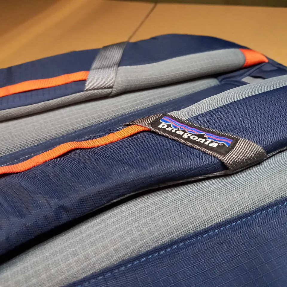 PATAGONIA NAVY/ORANGE/GREY DETAILED RUCK SACK 