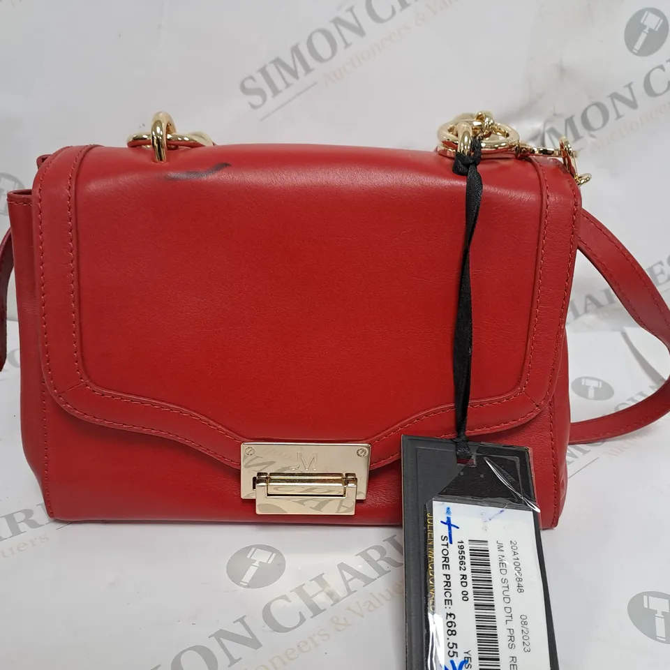 JULIEN MACDONALD RED HAND BAG
