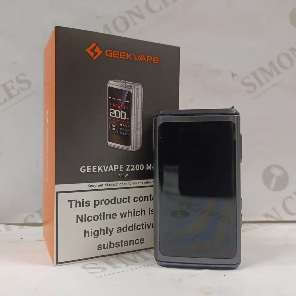 BOXED GEEKVAPE Z200 MOD VAPE SYSTEM 