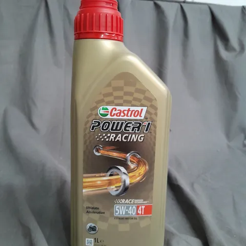 CASTROL POWER 1 RACING OIL 5W-40 4T 1L - COLLECTION ONLY 