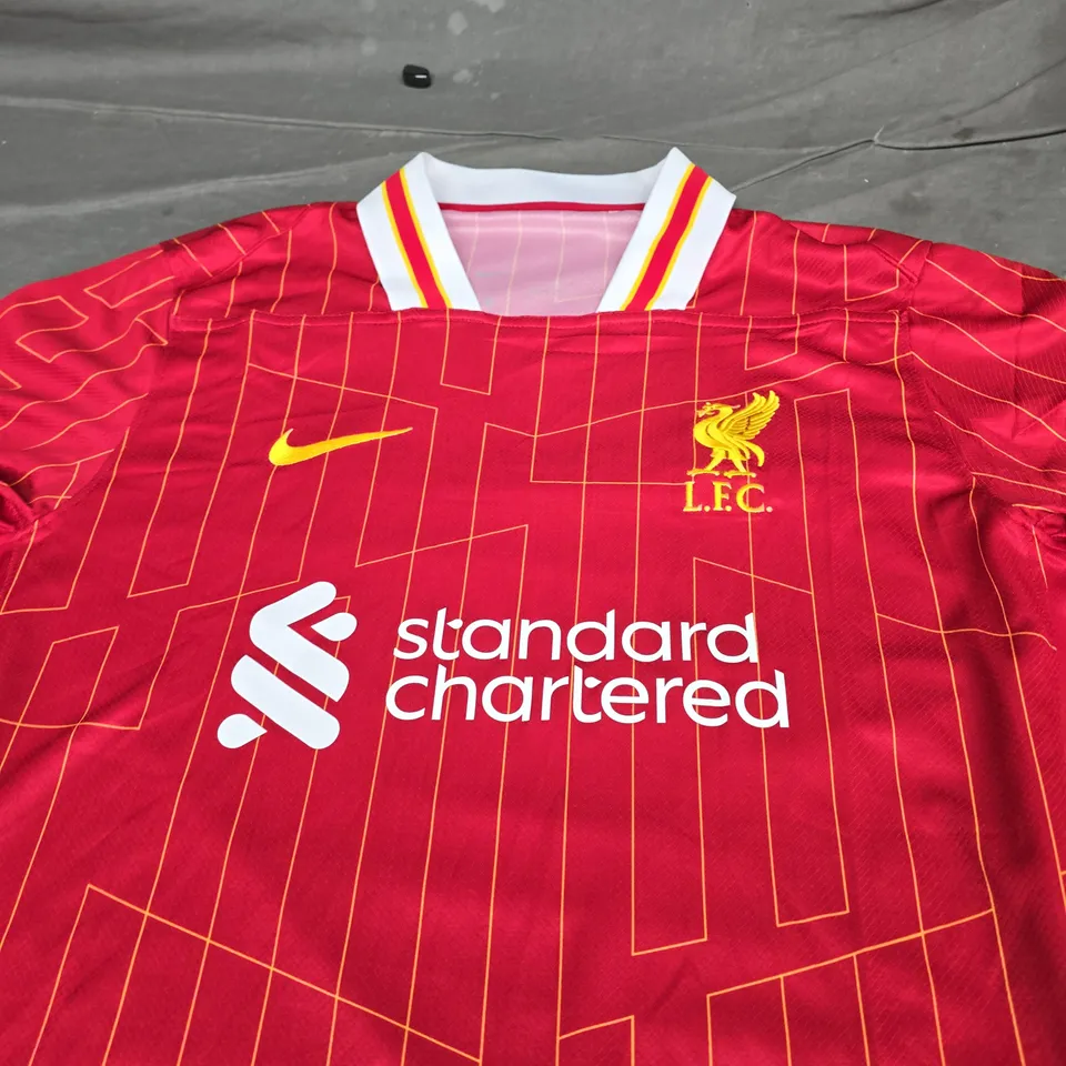 LIVERPOOL FC HOME JERSEY - SIZE LARGE