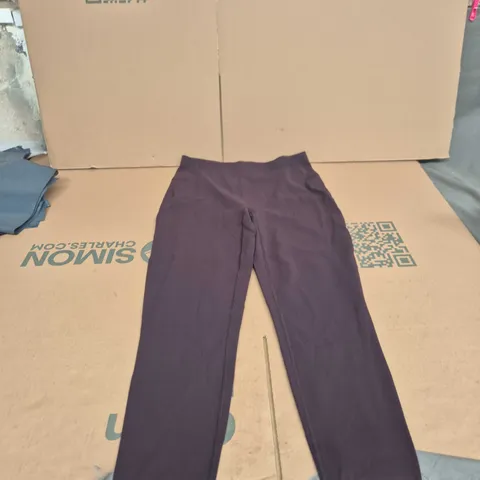 NIKE SKINS DRI-FIT LEGGINGS - PURPLE - WOMEN'S L