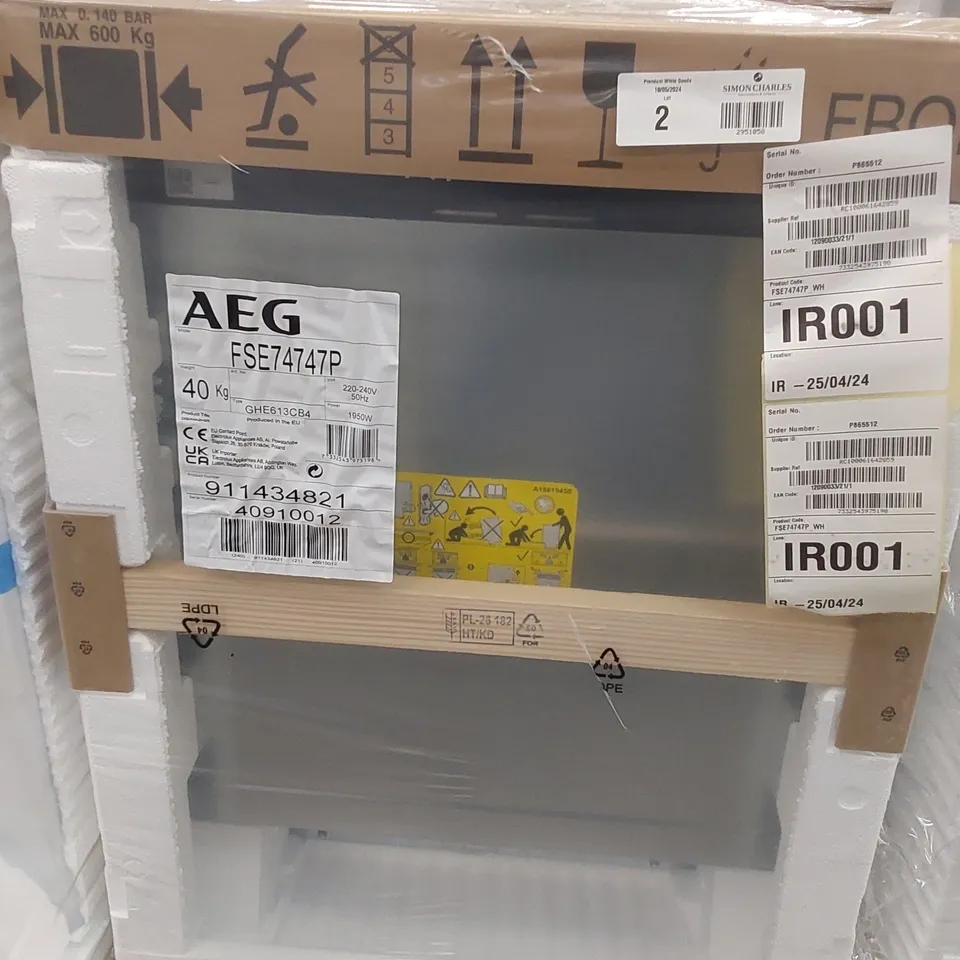 AEG FSE74747P BUILT IN DISHWASHER RRP £775