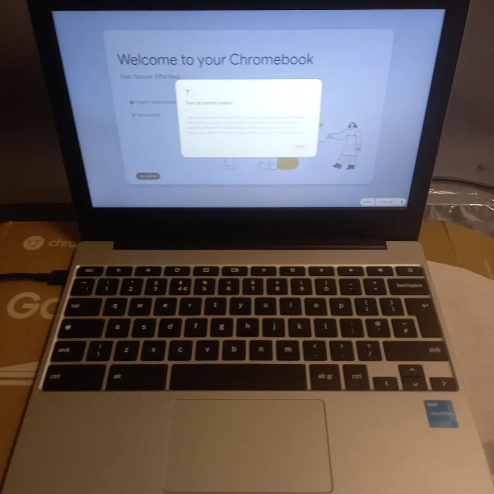 BOXED SAMSUNG GALAXYBOOK GO INTEL CELERON CHROMEBOOK LAPTOP