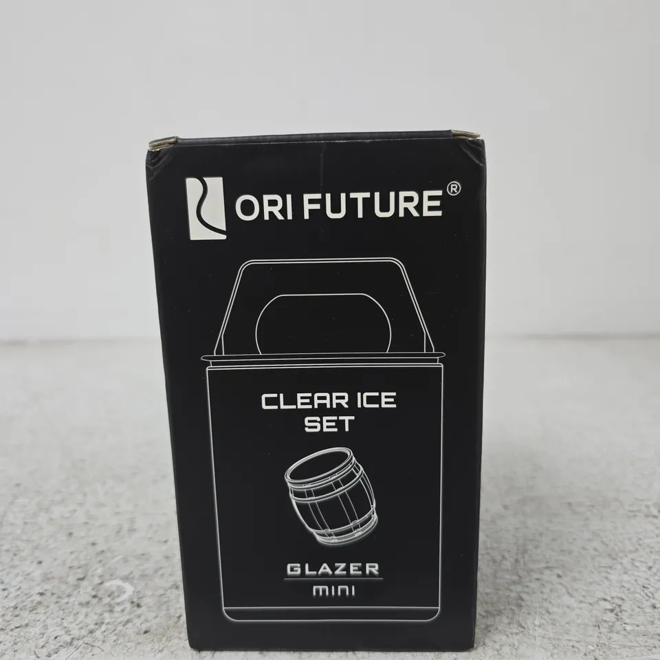ORI FUTURE GLAZER MINI CLEAR ICE SET