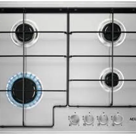 AEG HGX6400SM SLIM LINE GAS HOB 60CM