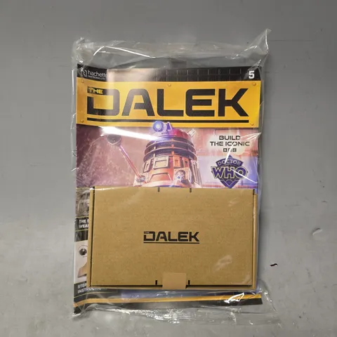 SET OF 5 BBC DOCTOR WHO MONSTER BUILD THE DALEK