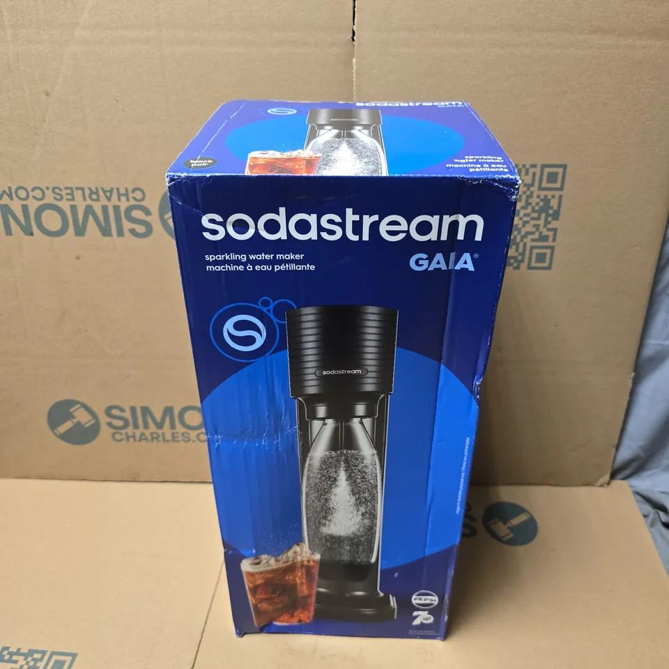 BOXED SODASTREAM GAIA SPARKLING WATER MAKER