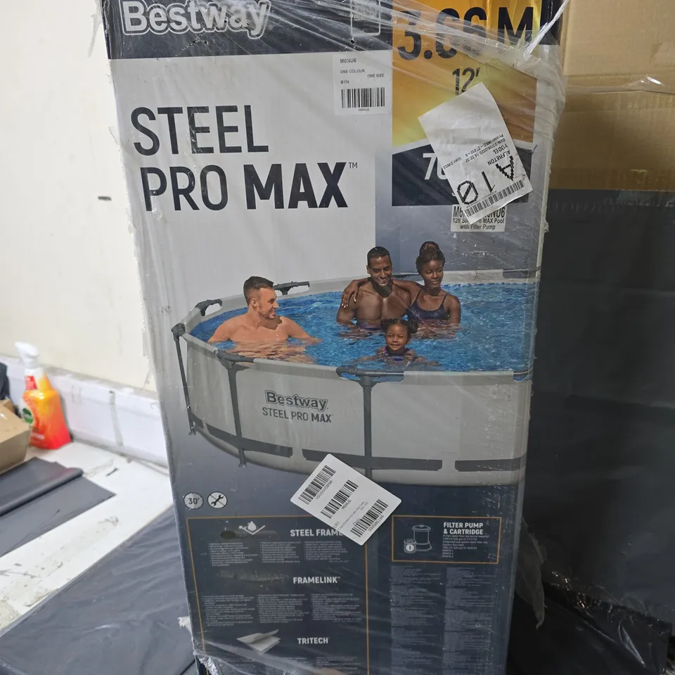 BOXED BESTWAY 12FT PRO MAX POOL - COLLECTION ONLY