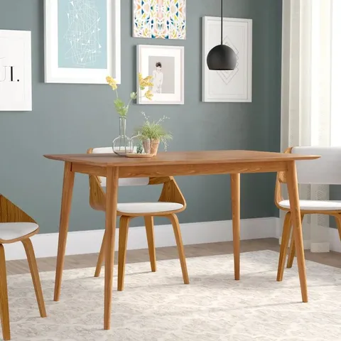 BOXED GOODYEAR SOLID WOOD DINING TABLE (1 BOX)