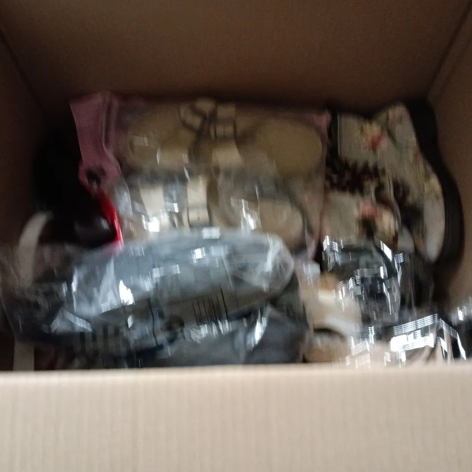 LOT OF APPROXIMATELY 20 ASSORTED PAIRS OF SHOES AND SLIPPERS - VARIOUS SIZES