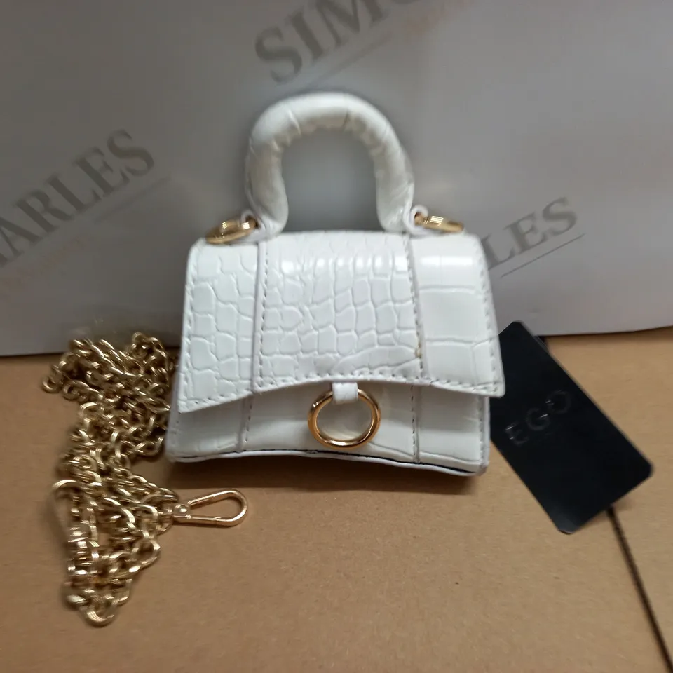 EGO WHITE MINI BAG 