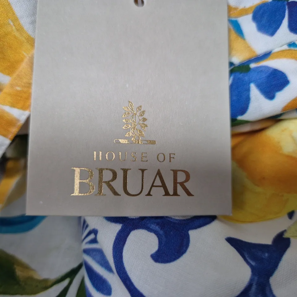 HOUSE OF BRUAR WOMEN'S TILE PRINT TROUSERS – UK 12